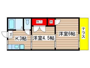 石塚ハウスの物件間取画像